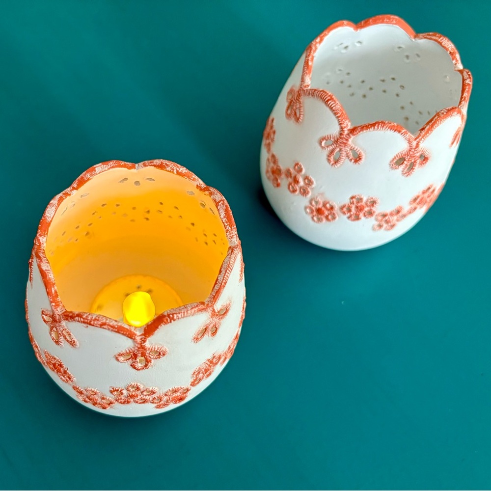 Handmade Vintage Candle Holders - Picture 3 of 6